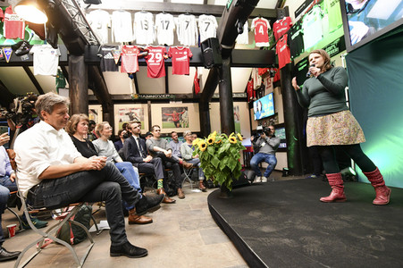 Landtagswahlkampfveranstaltung von Bündnis 90/Die Grünen in Hannover