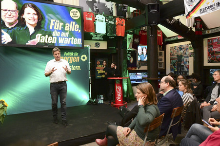 Landtagswahlkampfveranstaltung von Bündnis 90/Die Grünen in Hannover