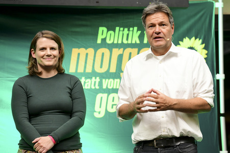 Landtagswahlkampfveranstaltung von Bündnis 90/Die Grünen in Hannover