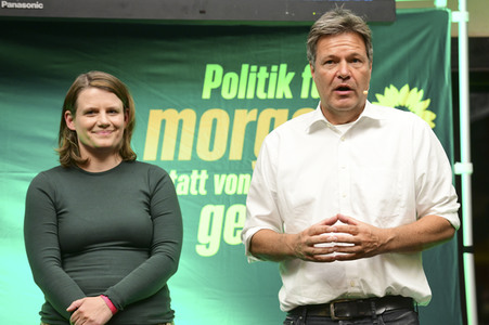 Landtagswahlkampfveranstaltung von Bündnis 90/Die Grünen in Hannover
