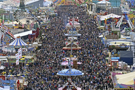 Letzter Tag vom Oktoberfest 2022 in München