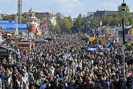 Letzter Tag vom Oktoberfest 2022 in München