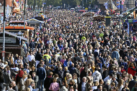 Letzter Tag vom Oktoberfest 2022 in München