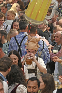 Letzter Tag vom Oktoberfest 2022 in München