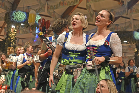 Letzter Tag vom Oktoberfest 2022 in München