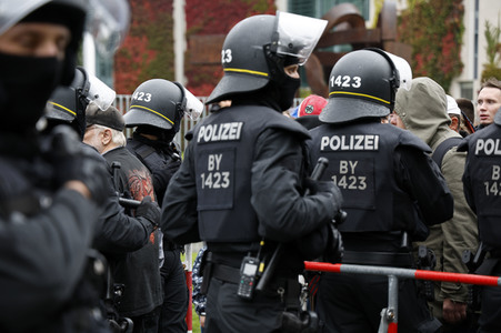 AfD-Demo gegen die die Regierungspolitik in der Energiekrise in Berlin