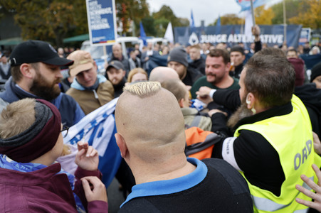 AfD-Demo gegen die die Regierungspolitik in der Energiekrise in Berlin