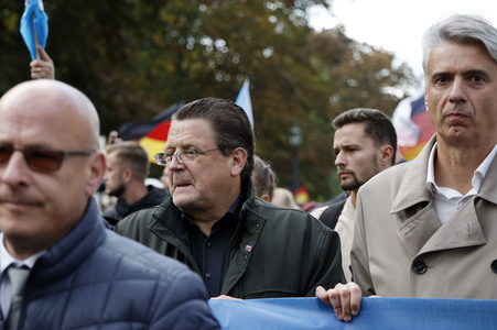 AfD-Demo gegen die die Regierungspolitik in der Energiekrise in Berlin