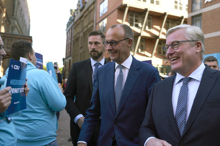 Landtagswahlkampfveranstaltung der CDU in Hannover