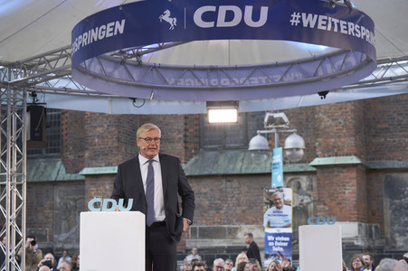 Landtagswahlkampfveranstaltung der CDU in Hannover