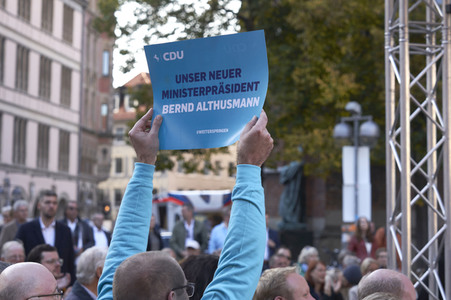 Landtagswahlkampfveranstaltung der CDU in Hannover