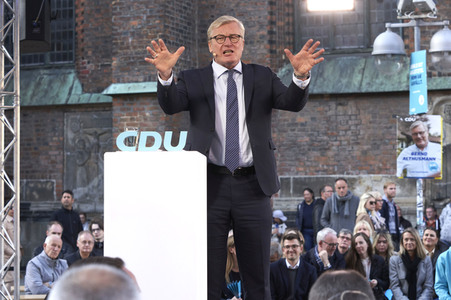 Landtagswahlkampfveranstaltung der CDU in Hannover