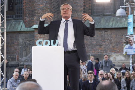Landtagswahlkampfveranstaltung der CDU in Hannover