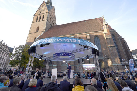 Landtagswahlkampfveranstaltung der CDU in Hannover