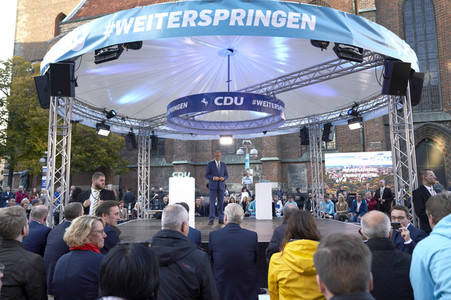 Landtagswahlkampfveranstaltung der CDU in Hannover