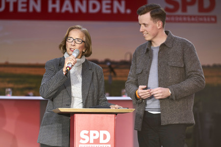 Landtagswahlkampfveranstaltung der SPD in Hannover