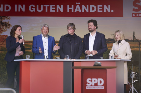 Landtagswahlkampfveranstaltung der SPD in Hannover