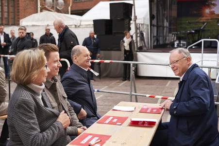 Landtagswahlkampfveranstaltung der SPD in Hannover