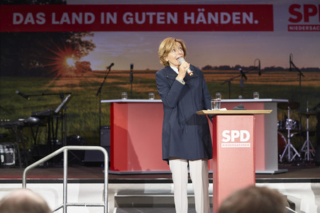 Landtagswahlkampfveranstaltung der SPD in Hannover