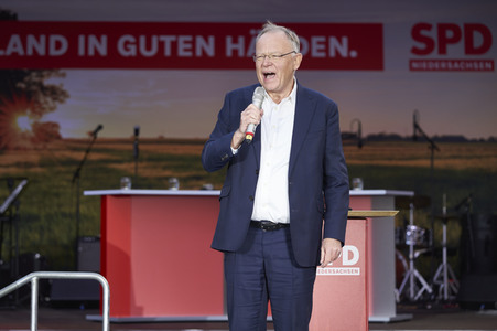 Landtagswahlkampfveranstaltung der SPD in Hannover