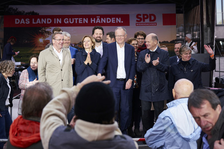 Landtagswahlkampfveranstaltung der SPD in Hannover