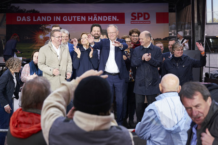 Landtagswahlkampfveranstaltung der SPD in Hannover