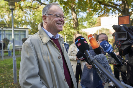 Stimmabgabe zur Landtagswahl 2022 in Hannover