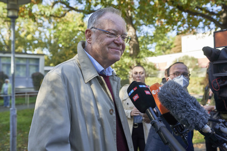 Stimmabgabe zur Landtagswahl 2022 in Hannover