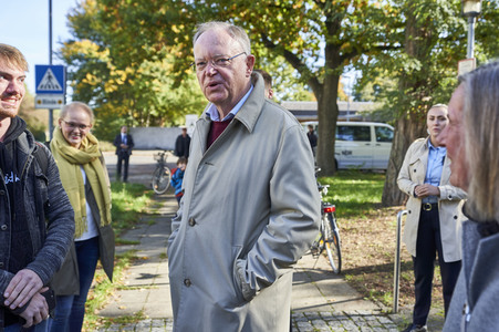 Stimmabgabe zur Landtagswahl 2022 in Hannover