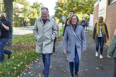 Stimmabgabe zur Landtagswahl 2022 in Hannover