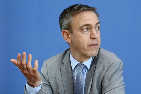 Bundespressekonferenz Vorstellung der Herbstprojektion in Berlin