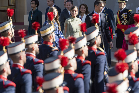 Militärparade zum spanischen Nationalfeiertag in Madrid