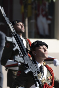 Militärparade zum spanischen Nationalfeiertag in Madrid