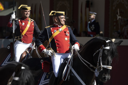 Militärparade zum spanischen Nationalfeiertag in Madrid