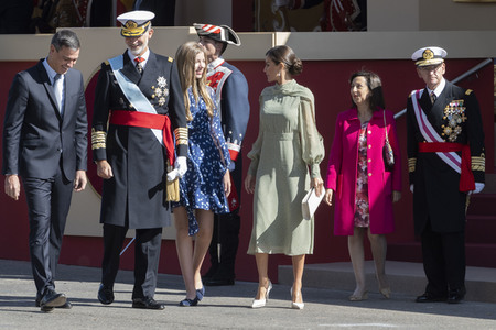 Militärparade zum spanischen Nationalfeiertag in Madrid