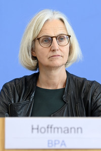 Regierungspressekonferenz in Berlin