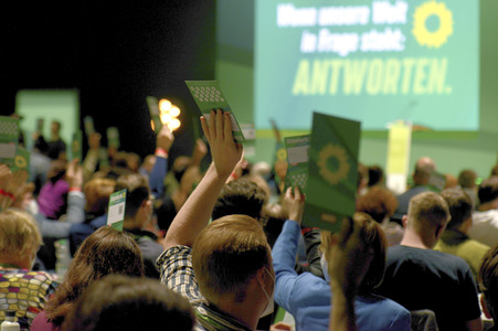 Bundesdelegiertenkonferenz von Bündnis90/Die Grünen in Bonn