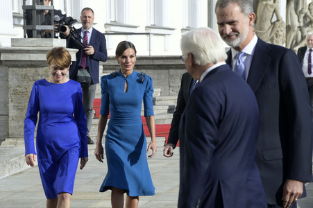 Empfang von König Felipe VI. und Königin Letizia von Spanien beim Bundespräsidenten in Berlin
