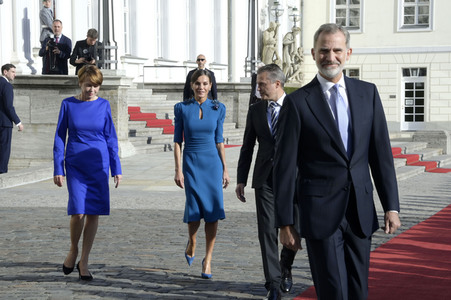 Empfang von König Felipe VI. und Königin Letizia von Spanien beim Bundespräsidenten in Berlin
