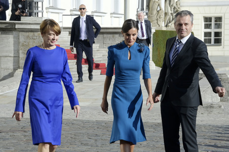Empfang von König Felipe VI. und Königin Letizia von Spanien beim Bundespräsidenten in Berlin