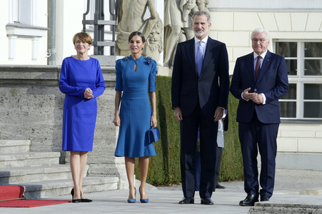 Empfang von König Felipe VI. und Königin Letizia von Spanien beim Bundespräsidenten in Berlin