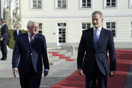 Empfang von König Felipe VI. und Königin Letizia von Spanien beim Bundespräsidenten in Berlin