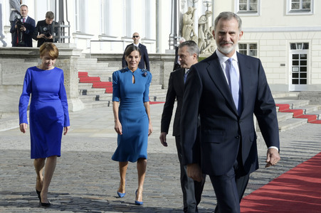 Empfang von König Felipe VI. und Königin Letizia von Spanien beim Bundespräsidenten in Berlin