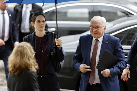 Bundespräsident Steinmeier und König Felipe VI. beim Deutsch-Spanischen Forum in Berlin