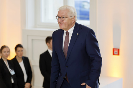 Bundespräsident Steinmeier und König Felipe VI. beim Deutsch-Spanischen Forum in Berlin