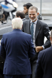 Bundespräsident Steinmeier und König Felipe VI. beim Deutsch-Spanischen Forum in Berlin