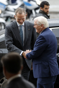 Bundespräsident Steinmeier und König Felipe VI. beim Deutsch-Spanischen Forum in Berlin