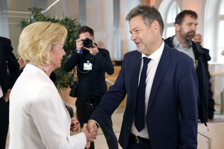 Robert Habeck beim Deutsch-Spanischen Forum in Berlin