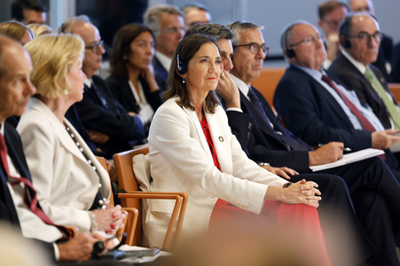 Robert Habeck beim Deutsch-Spanischen Forum in Berlin