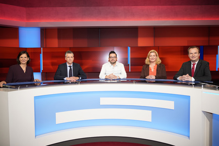 Talkshow 'hart aber fair' in Berlin